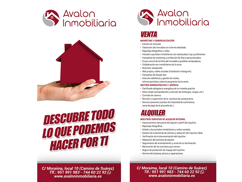 Tu agencia inmobiliaria de confianza. AVALON MALAGA 3LR en Málaga